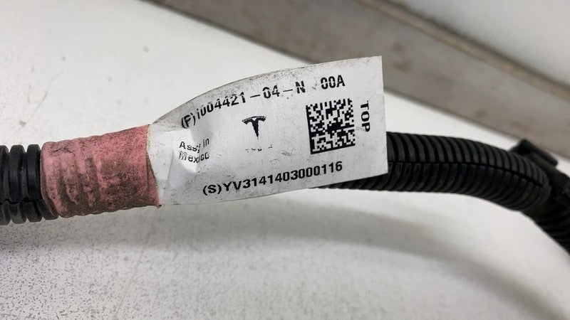 1004421 04 N 2012-2015 Tesla Model S Rear Bumper Wiring Harness Cable Wire Loom Assembly OEM
