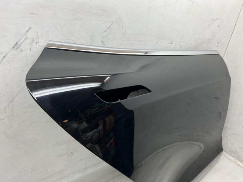 2012-2015 Tesla Model S Rear Passenger Side Door Shell Panel Right Black - PBSB