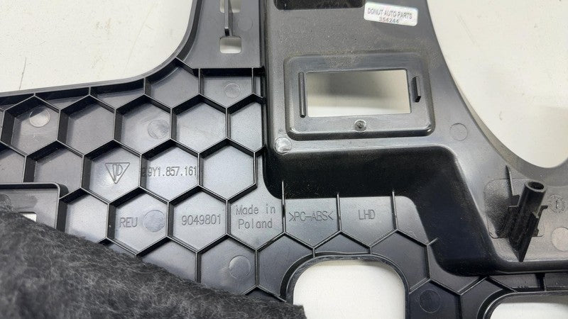 9Y1 857 161 ⭕ 19-24 Porsche Cayenne Front Left Lower Dash Panel Cover Trim Black 9Y1857161