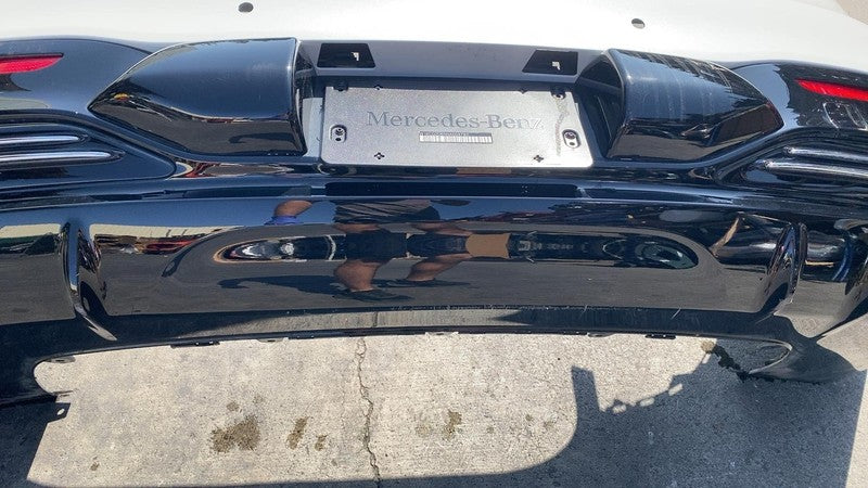 ⭕ 2022 Mercedes-Benz EQS 450+ V297 Rear Bumper Cover w/ Lower Valance White 799