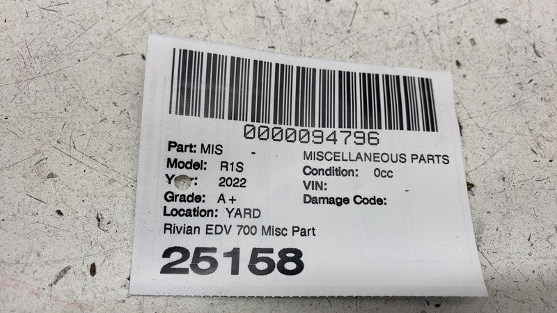 Miscellaneous Parts RIVIAN R1S 22