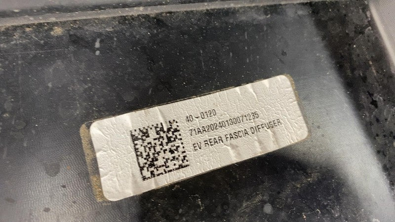 2024-2025 Tesla Cybertruck Rear Valance Fascia Undertray Diffuser 1684