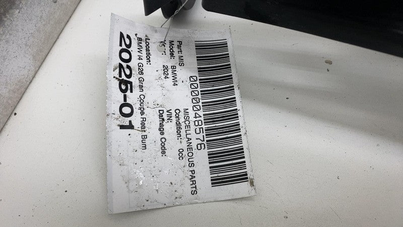 2024 BMW i4 G26 Gran Coupe Rear Bumper Mounting Guide Bracket Center A