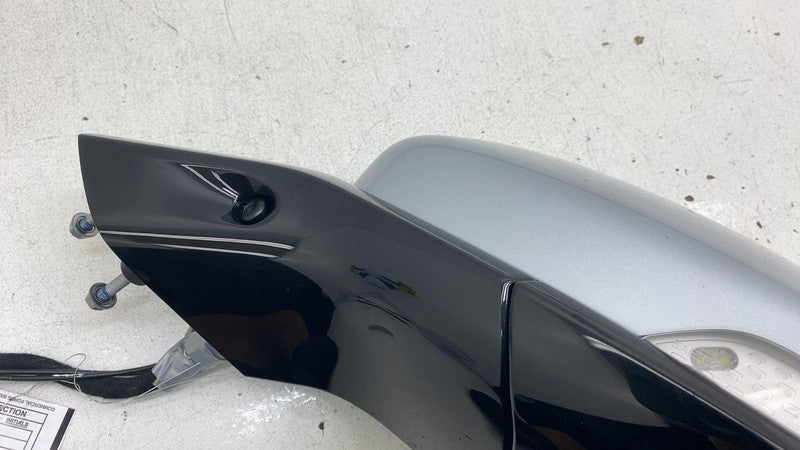 ⭕ 2022-2024 Rivian R1T R1S Front Left Rear View Power Door Mirror Silver EXP004