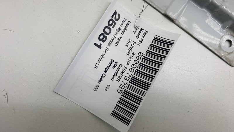 ⭕ 14-17 Range Rover Sport Front Passenger Fender Shell Panel Right White LRC867