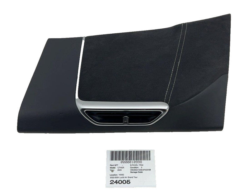 P11-NGE0B-03 ⭕2022-2024 Lucid Air Driver B-Pillar Left Trim Panel Mid Heat Assembly P11-NGE0B