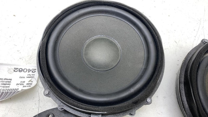 ⭕ 12-20 Model S X SET of Front & Rear Door Audio Speaker Mid Woofer 10