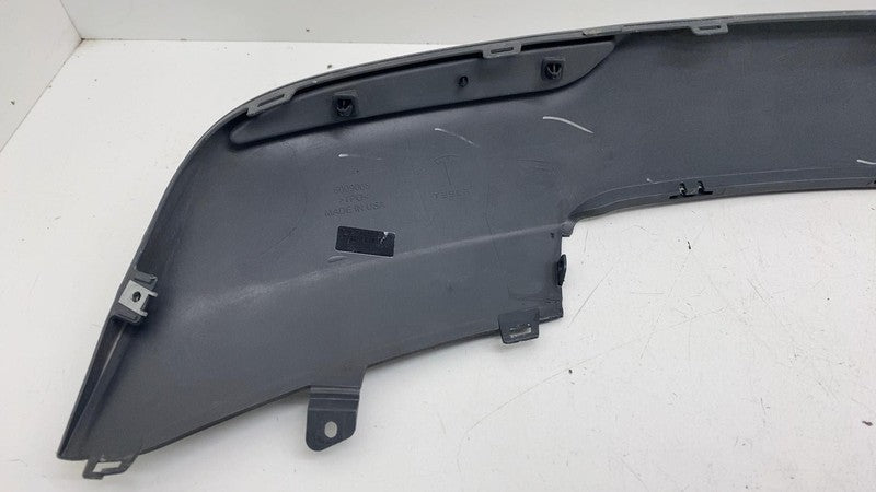 ⭕ 12-15 Tesla Model S MS Rear Bumper Lower Valance Diffuser w/ Reflect