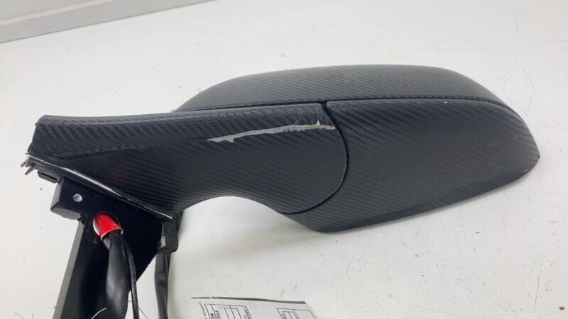 1035180-00-H ⭕16-20 Tesla Model X Left Exterior Rear View Door Mirror White PPSW 1035180-00-H