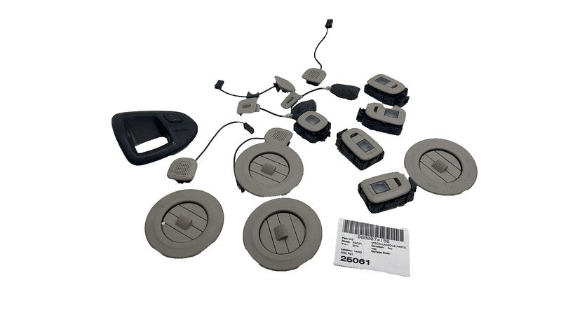 8T0881608D ⭕17-24 Chrysler Pacifica SET of Roof Dome Light + Noise Reduction Mic + Air Vent