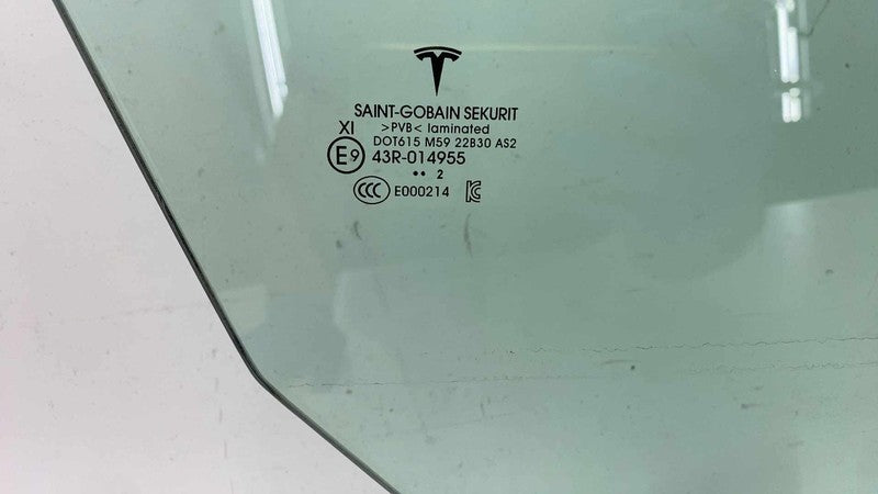 ⭕ 2021-2023 Tesla Model 3 Front Passenger Door Window Glass Right (Dou