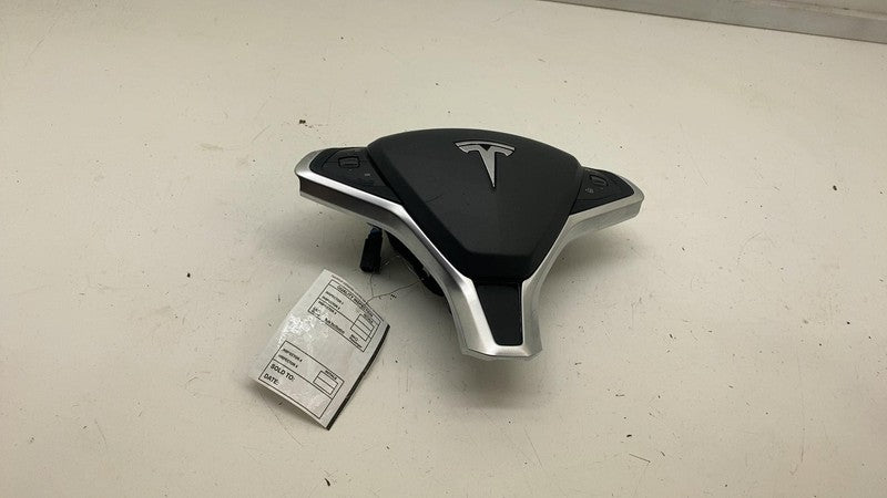 103677801A ⭕ 12-15 Model S MS Steering Wheel Airbag Module w/ Retainer Bracket 1036778-01-A