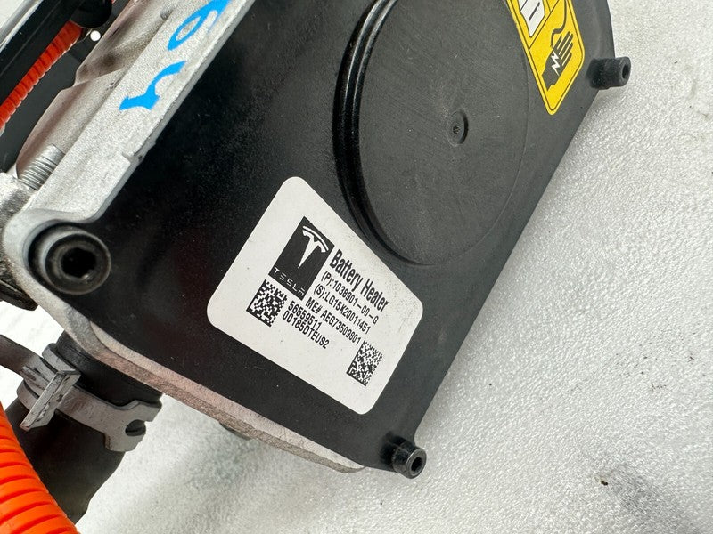 1038901 00 G ⭕ 12-20 Model S Electric Battery Heater w/ Wire Harness Wiring Loom 1038901-00-G