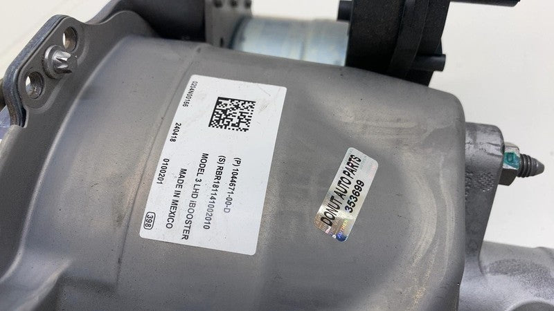 104467100D ⭕ 2017-2023 Model 3 Power Brake Booster Master Cylinder & Reservoir 1044671-00-D