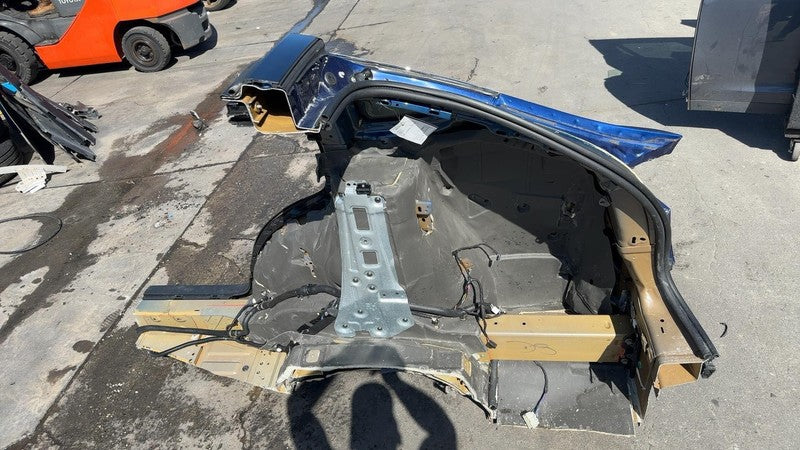 ⭕ 16-20 Tesla Model X Rear Quarter Fender Frame Panel Cut Out Right Bl