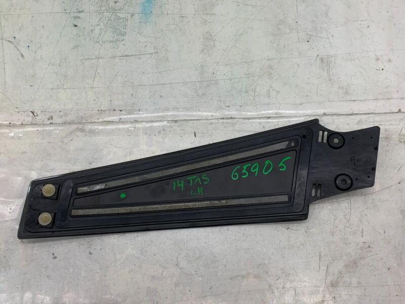 ⭕ 2012-2015 Tesla Model S Driver Side B-Pillar Molding Applique Glass Trim Left