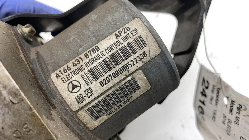 A1664310700 2016-2019 Mercedes-Benz GLE350 ABS Anti-Lock Brake Pump Hydraulic Assembly OEM