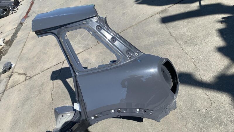 ⭕2015-2020 Mini Cooper S Rear Left Quarter Body Side Panel Structural Frame Gray