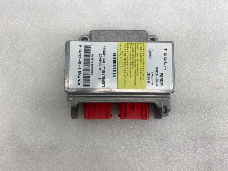 1032224-00-B ⭕ 16-19 Model S Passive Safety Restraint Control Module Crash Data 1032224-00-B