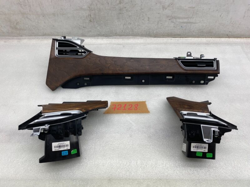 2016-2020 Tesla Model S MS SET of Dash A/C Air Vent Outlet Dashboard Trim Panel