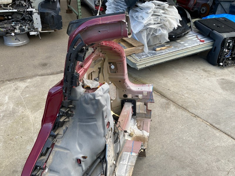 ⭕ 2016-2020 Tesla Model X Rear Right Quarter Fender Structural Frame Cut Out Red