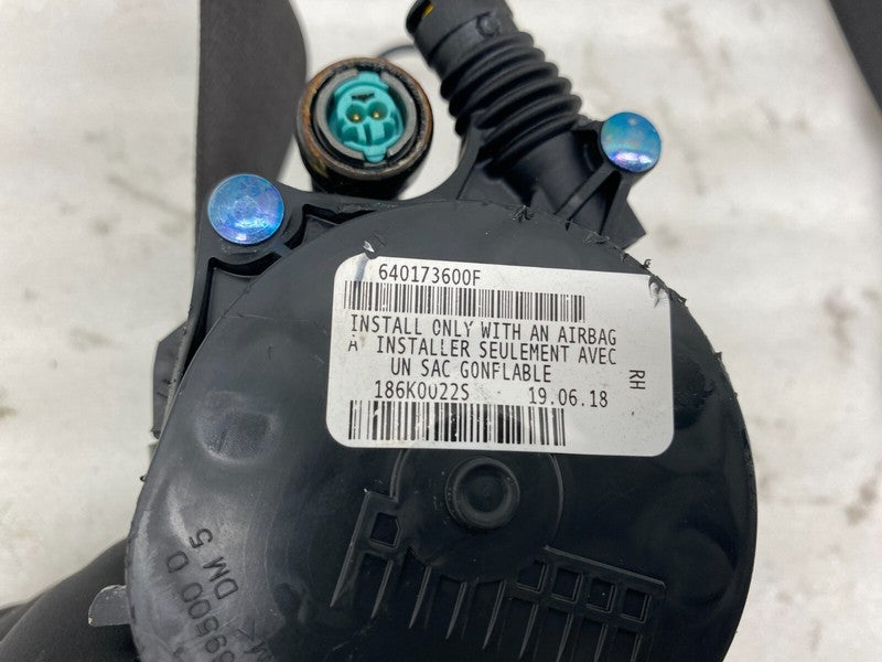 1081279 01 F ⭕ 2017-2023 Tesla Model 3 Front 1st Row Seat Belt & Retractor Right 1081279-01-F