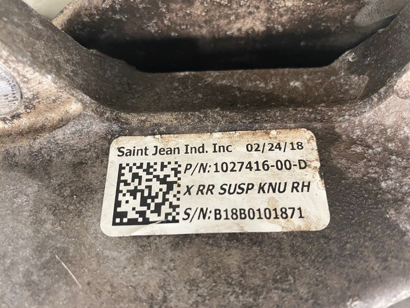 1027416 00 D ⭕16-20 Model X Rear Right Suspension Spindle Knuckle w/ Dust Shield 1027416-00-D