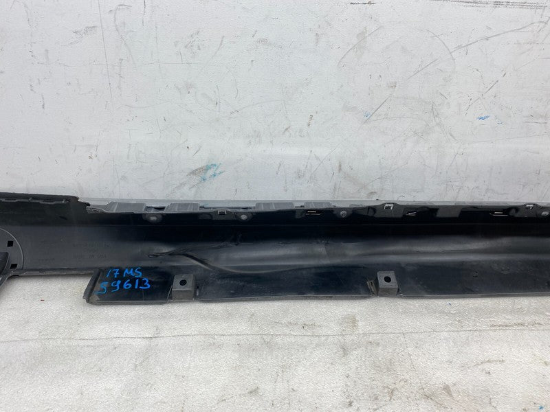 6005874 00 J 12-20 Model S Left Rocker Panel Outer Sill Molding w/ Wheel Fairing 6005874-00-J