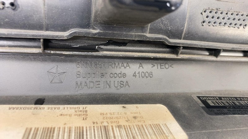 6KM35TRMAA ⭕ 2018-2024 Jeep Wrangler JL Gladiator JT Front Grille Black Assy OEM 6KM35TRMAA