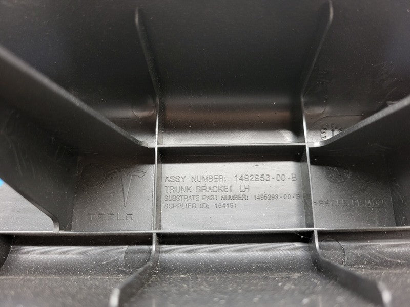 1492953 00 B ⭕ 2020-2024 Tesla Model Y Rear Trunk Cargo Floor Bracket Trim Left 1492953-00-B