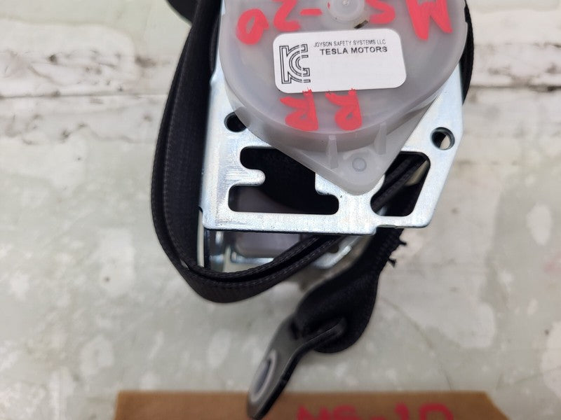 102313605D ⭕ 2016-2020 Tesla Model S Rear Right 2nd Row Seat Belt & Retractor 1023136-05-D