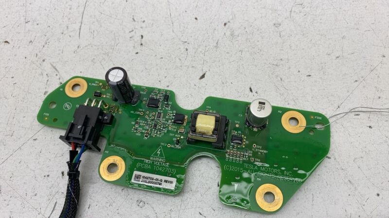 104270301G 12-20 Model S X PCBA High Voltage Battery Standby Supply Board Unit 1042703-01-G