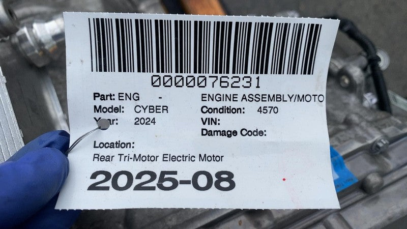 ⭕ 24-26 Tesla Cybertruck Beast Rear Tri-Motor Electric Drive Unit 1940