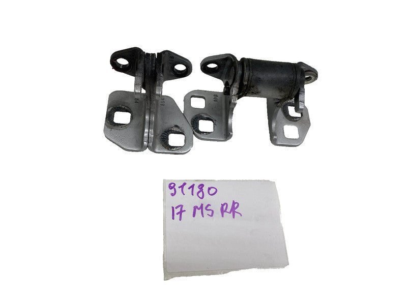 ⭕ 2012-2020 Tesla Model S Rear Passenger Side Door Hinge Upper & Lower
