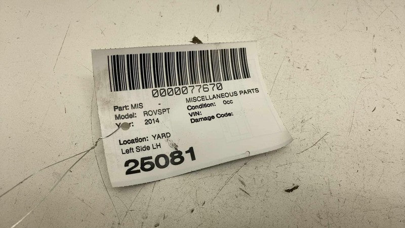 ⭕14-22 Range Rover Sport Front Left Fender Air Intake Duct Bracket CPL