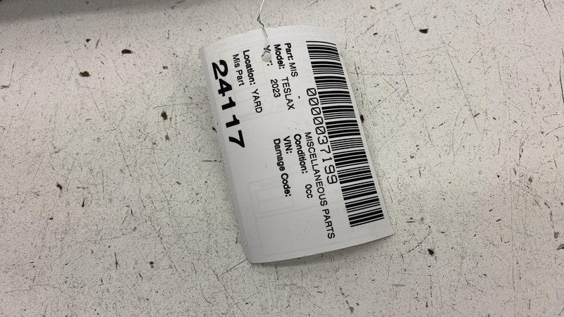 ⭕ 21-24 Model X Rear 3rd Row Right Interior C-Pillar Trim Assembly 103