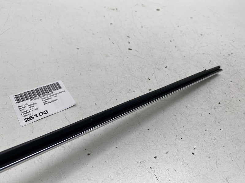 ⭕14-24 Maserati Ghibli Front Passenger Side Door Window Outer Belt Mol
