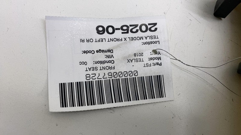 ⭕ 2017-2020 Tesla Model X Front Left or Right 1st Seat Upper Cushion Cream Assy