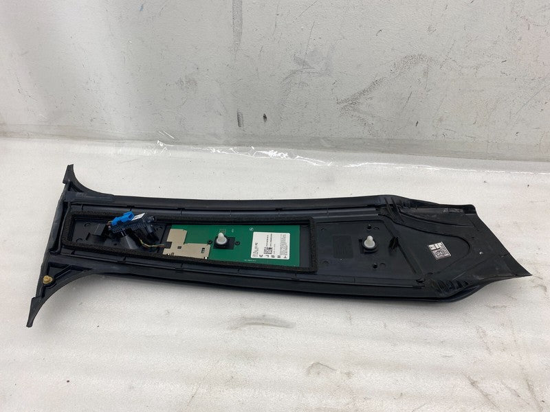 151625800D ⭕ 20-23 Model Y Right Exterior B-Pillar Applique Glass Trim RH AP3 1506886-00-D