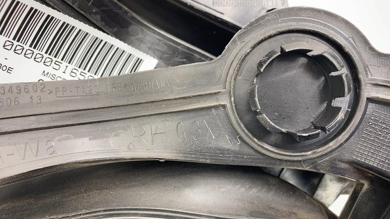 51767349602 2018-2021 BMW 530e Front Underhood Cowl Center Partition Trim w/ Seal Strip Assy