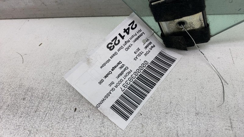 ⭕2017-2020 Tesla Model 3 Front Passenger Door Window Single Panel Glas