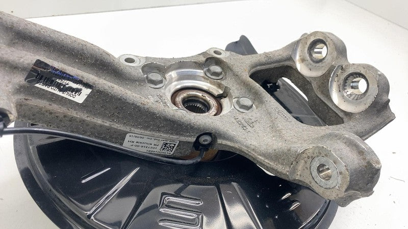 102731600F ⭕16-20 Model X Front Right Knuckle w/ ABS Sensor & Rotor Shield AWD 1027316-00-F