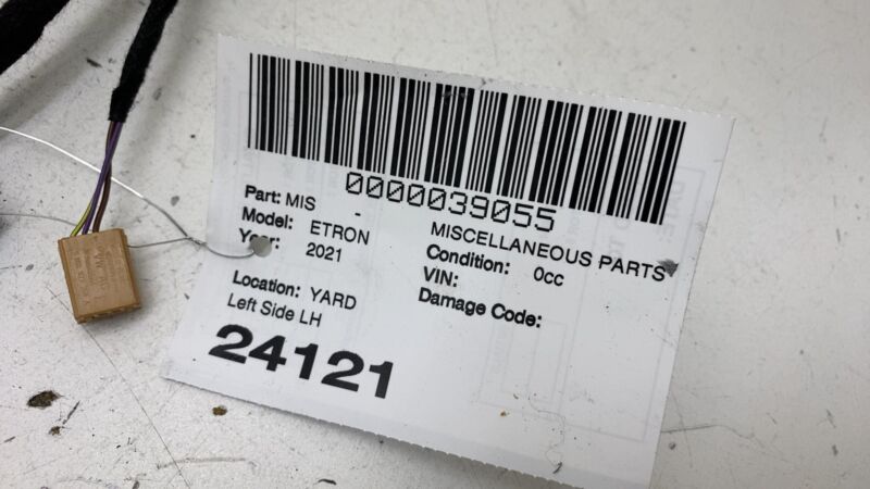 4KE 971 035 ⭕ 19-23 Audi E-Tron Front Left Driver Side Door Wire Wiring Harness 4KE971035