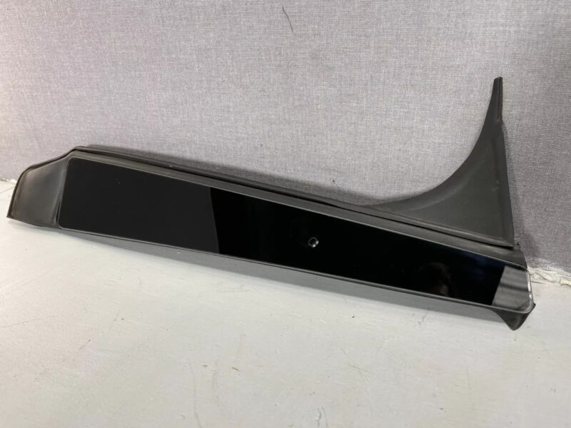 109231198F ⭕ 16-20 Model X Driver Side B-Pillar Glass Applique & Camera Left 1092311-98-F