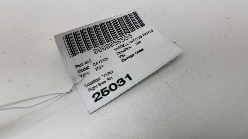 9Y3 867 234 D ⭕ 18-24 Porsche Cayenne Front Right A-Pillar Upper Trim Panel Cover 9Y3867234D