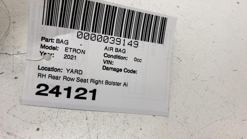 4K0 880 442 G ⭕2019-2023 Audi e-Tron Rear 2nd Row Seat Bolster Cushion Airbag Right 4K0880442G