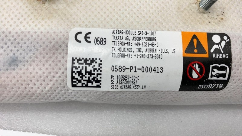 ⭕ 2012-2017 Tesla Model S MS Front Driver Side Seat Airbag Left OEM 10