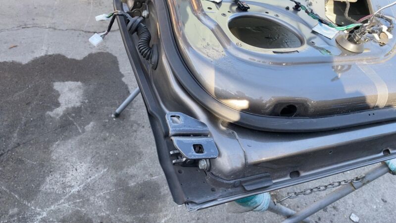 2012-2015 Tesla Model S Rear Passenger Side Door Shell Panel Right RH Brown PPTI