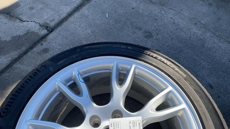 2021-2023 Tesla Model S PAIR of Rear Wheel Rim 19" w/ Continental Tire 285/40R19