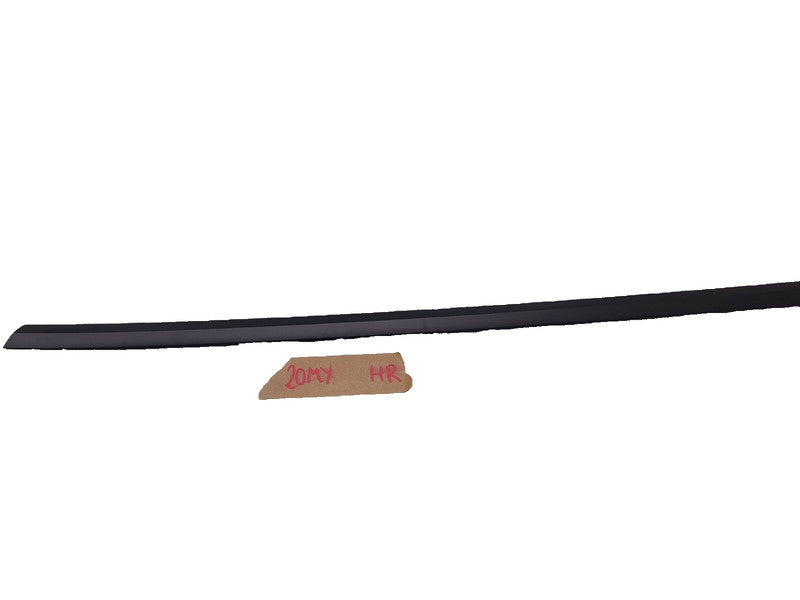 149571300B ⭕ 20-24 Tesla Model Y Rear Side Door Outer Belt Window Seal Right 1495713-00-B